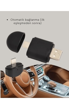 Kablosuz Carplay Dönüştürücü, Akıllı Tak Çalıştır Araç Adaptörü Kablosuz Carplay Dönüştürücü, Akıllı Tak Çalıştır Araç Adaptörü