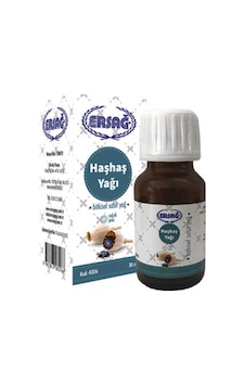 Ersağ Haşhaş Yağı Bitkisel Sabit Yağ  30 Ml.
