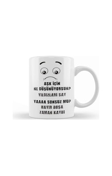 Komik Söz Aşk İçin Ne Düşünüyorsun Kupa Bardak Porselen Karışık Komik Söz Aşk İçin Ne Düşünüyorsun Kupa Bardak Porselen Karışık