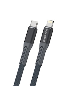Polosmart PBS404 Type-C To Lightning 1.2 M Şarj Kablosu Siyah Polosmart PBS404 Type-C To Lightning 1.2 M Şarj Kablosu Siyah