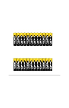 Varta Süper Heavy Duty AAA Kumanda pili 24'lü Yeni Model Varta Süper Heavy Duty AAA Kumanda pili 24'lü Yeni Model
