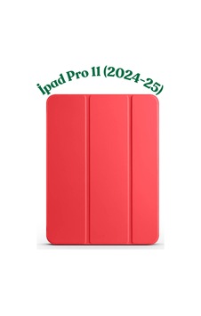 Fuchsia İpad Pro 11" M5 - 2025 İle Uyumlu Smart Cover Kalemlik Bölmeli Standlı Tablet Kılıfı Kapaklı Kılıf Fuchsia İpad Pro 11" M5 - 2025 İle Uyumlu Smart Cover Kalemlik Bölmeli Standlı Tablet Kılıfı Kapaklı Kılıf
