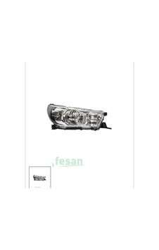 Toyota Hilux Revo 2015-2018 Sağ Motorlu Ledsiz Far Toyota Hilux Revo 2015-2018 Sağ Motorlu Ledsiz Far