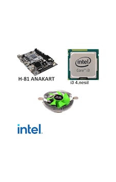 I3 4.Nesil Işlemci/ 1150 Pin Anakart/Cpu Fan Set I3 4.Nesil Işlemci/ 1150 Pin Anakart/Cpu Fan Set