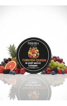 Fumara Turkish Queen - 16 Çeşit Meyve Aromalı Nargile Melası 200gr. Fumara Turkish Queen - 16 Çeşit Meyve Aromalı Nargile Melası 200gr.