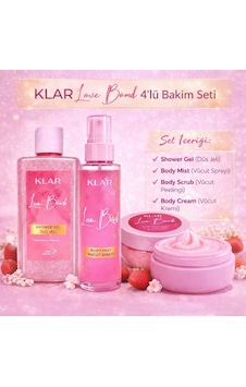 Love Bomb 4'lü Bakım Seti Love Bomb 4'lü Bakım Seti
