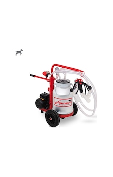Tamam Ecomini İkili Keçi Süt Sağma Makinesi Alüminyum Güğüm-silikon Memelik Kuru Pompa Tamam Ecomini İkili Keçi Süt Sağma Makinesi Alüminyum Güğüm-silikon Memelik Kuru Pompa