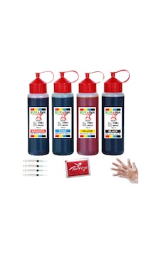 Brother Bt6000bk / Bt5000 Serisi Uyumlu Mürekkep 4 X 500 Ml Brother Bt6000bk / Bt5000 Serisi Uyumlu Mürekkep 4 X 500 Ml