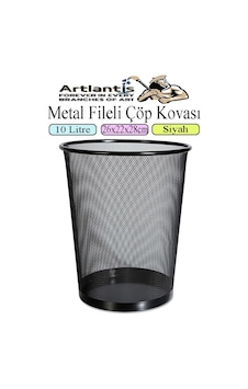 Renkli Çöp Kovası Paslanmaz Çelik Fileli 1 Adet Ofis Büro Okul Çöp Kovası Metal Delikli Kolay Kullanım Siyah Renkli Çöp Kovası Paslanmaz Çelik Fileli 1 Adet Ofis Büro Okul Çöp Kovası Metal Delikli Kolay Kullanım Siyah