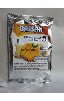 Balsan Toz Sütlü Muz Sıcak İçecek 250 G Balsan Toz Sütlü Muz Sıcak İçecek 250 G
