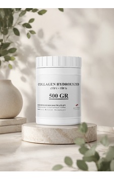 HYDROLYZED COLLAGEN POWDER (TİP 1 & TİP 3) - 500 GR