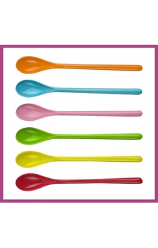 Gees Global Nisa Plastik Lüx Kaşık Renkli 6 Lı Gbzs Gees Global Nisa Plastik Lüx Kaşık Renkli 6 Lı Gbzs