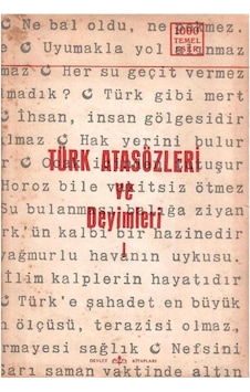 Türk Atasözleri Ve Deyimleri 1 Türk Atasözleri Ve Deyimleri 1