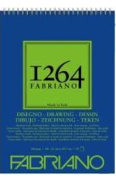Fabriano 1264 Drawing Paper Çizim Defteri Üstten Spiralli 180g A4 Fabriano 1264 Drawing Paper Çizim Defteri Üstten Spiralli 180g A4