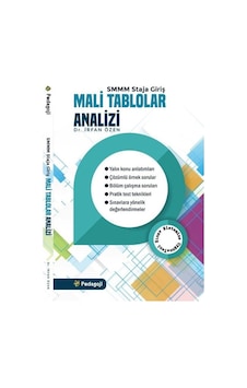 Mali Tablolar Analizi - İrfan Özen - Pedagoji