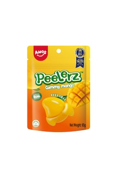 Amos Peelerz Gummy Mango 65g Amos Peelerz Gummy Mango 65g