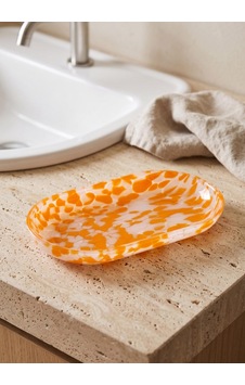 The Mia Leo Banyo Tepsisi Pembe 26x14x3 Cm Çok Renkli The Mia Leo Banyo Tepsisi Pembe 26x14x3 Cm Çok Renkli