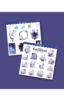 Skirk-genshin İmpact 2 Li Sticker Set Parlak Kağıt Oyun Karakteri Skirk Telefonçıkartmaları Süsleme Etiketi Mor Skirk-genshin İmpact 2 Li Sticker Set Parlak Kağıt Oyun Karakteri Skirk Telefonçıkartmaları Süsleme Etiketi Mor