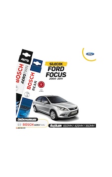 Ford Focus 2 Bosch Aerotwin Ön Arka Silecek Seti 2004-2011 Ford Focus 2 Bosch Aerotwin Ön Arka Silecek Seti 2004-2011