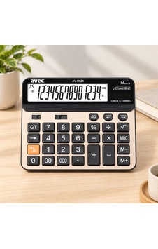 Büyük Hesap Makinesi Açık Pembe Büyük Hesap Makinesi Açık Pembe