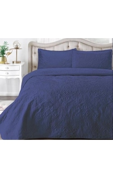 Özdilek Tek Kişilik Kadife Yatak Örtüsü Flair 180X230 Lacivert (534540633) Özdilek Tek Kişilik Kadife Yatak Örtüsü Flair 180X230 Lacivert (534540633)