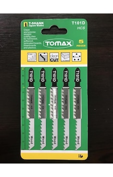Tomax T101d Hss Ağaç Dekupaj Ağzı 5 Adet Sert Temiz Kesim Tomax T101d Hss Ağaç Dekupaj Ağzı 5 Adet Sert Temiz Kesim