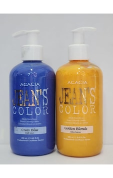 Acacia Jean's Color Altın Sarısı - Deli Mavi Saç Boyası 2 x 250 ML Acacia Jean's Color Altın Sarısı - Deli Mavi Saç Boyası 2 x 250 ML