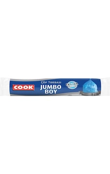 Cook Extra Jumbo Çöp Torbası Mavi 80 x 110 CM