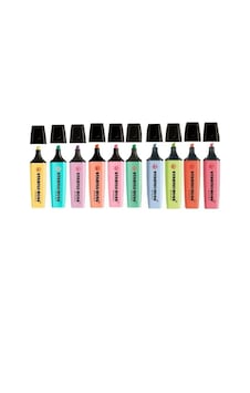 Stabilo Boss Pastel Fosforlu Kalem 10 Renk 6 Renk + 4 Yeni Renk Çok Renkli Stabilo Boss Pastel Fosforlu Kalem 10 Renk 6 Renk + 4 Yeni Renk Çok Renkli