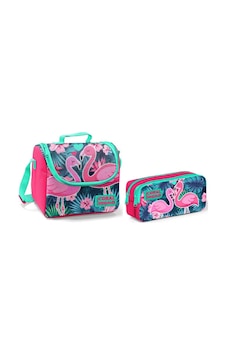 Coral High Beslenme Çantası Ve Kalemlik Takım - Flamingo - Kız Ço Coral High Beslenme Çantası Ve Kalemlik Takım - Flamingo - Kız Ço