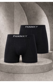 Fit Women Erkek Casual Comfort Günlük 2 Li Siyah Boxer Fit Women Erkek Casual Comfort Günlük 2 Li Siyah Boxer