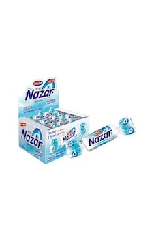 Nazar Şekersiz Sakız White Nane x 100 Adet Nazar Şekersiz Sakız White Nane x 100 Adet