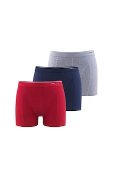 Blackspade Erkek Boxer 3Lü Paket Tender Cotton 9673 - Gri Lacivert Kirmizi Blackspade Erkek Boxer 3Lü Paket Tender Cotton 9673 - Gri Lacivert Kirmizi