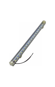 12v Floresan Tavan Lambası 18 Ledli Anahtarlı Beyaz Şeffaf Cam 27 Cm 12v Floresan Tavan Lambası 18 Ledli Anahtarlı Beyaz Şeffaf Cam 27 Cm