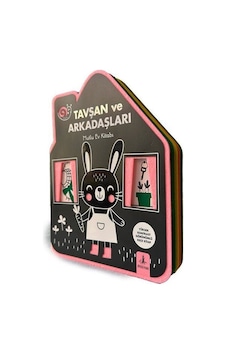 Tavşan Ve Arkadaşları Mutlu Ev Kitabı Keçe Kitap / Kolektif Tavşan Ve Arkadaşları Mutlu Ev Kitabı Keçe Kitap / Kolektif