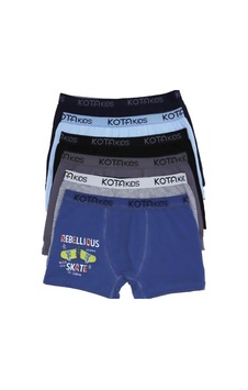 Kota 1005 Erkek Çocuk Renkli Baskılı Boxer 6 Adet Coklurenk/7-8yas Çok Renkli