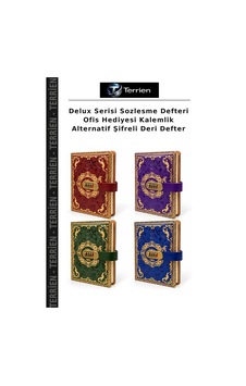 Delux Serisi Sozlesme Defteri Ofis Hediyesi Kalemlik Alternatif Şifreli Deri Defter Çok Renkli Delux Serisi Sozlesme Defteri Ofis Hediyesi Kalemlik Alternatif Şifreli Deri Defter Çok Renkli