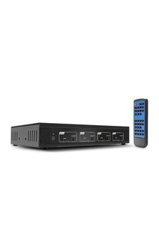 Lindy LIN-38247 4 Port Giriş 4 Port Çıkış 18G Kumandalı Audio HDMI Switch Lindy LIN-38247 4 Port Giriş 4 Port Çıkış 18G Kumandalı Audio HDMI Switch