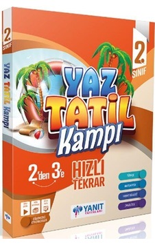 2. Sınıf Yaz Tatil Kitabı Kampı Yanıt Yayınları