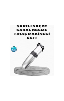 Profesyonel Şarjlı Saç Ve Sakal Kesme Makinesi - Paslanmaz Çelik Bıçaklı, Ergonomik Ve Sessiz Motorlu Profesyonel Şarjlı Saç Ve Sakal Kesme Makinesi - Paslanmaz Çelik Bıçaklı, Ergonomik Ve Sessiz Motorlu