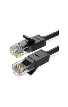 Ugreen Cat6 Ethernet Kablosu, 3 Metre, Siyah Sku: Zeus8690010068934 Ugreen Cat6 Ethernet Kablosu, 3 Metre, Siyah Sku: Zeus8690010068934