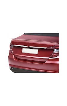 Fiat Egea 2016 - 2021 Plaka Üstü Krom Bagaj Çıtası Fiat Egea 2016 - 2021 Plaka Üstü Krom Bagaj Çıtası
