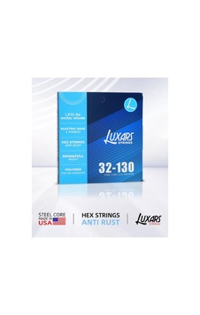 Luxars Lx10-b6 6 Telli Bas Gitar Teli 32-130 Nıckel Wound