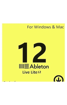 Ableton Live Lite 12 - 1 Cihaz Ömür Boyu Abonelik Windows/mac