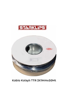 Kalaylı Kablo Ttr 4x1mmx50mt Mr Kalaylı Kablo Ttr 4x1mmx50mt Mr