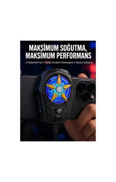 Yarı İletken Soğutmalı Mobil Fan Akıllı Telefonlar İçin Soğutucu Yeni N - Hs08379032-5 Renkli Yarı İletken Soğutmalı Mobil Fan Akıllı Telefonlar İçin Soğutucu Yeni N - Hs08379032-5 Renkli