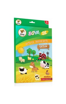 Lino Boya Ve Sil Aktivite Matı Çiftlik