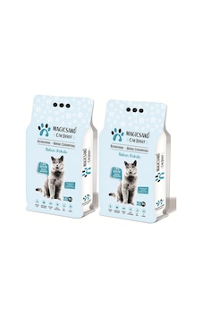 Magicsand Marsilya Sabunu Kokulu İnce Taneli Topaklaşan Bentonit Kedi Kumu 2 x 10 L Magicsand Marsilya Sabunu Kokulu İnce Taneli Topaklaşan Bentonit Kedi Kumu 2 x 10 L