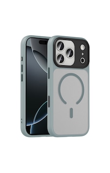 Maks Technology Apple Uyumlu iPhone 18 Pro Max Kılıf Mat Arka Yüzey Wireless Şarj Özellikli Mkst Flet M-safe Kapak - Gri Maks Technology Apple Uyumlu iPhone 18 Pro Max Kılıf Mat Arka Yüzey Wireless Şarj Özellikli Mkst Flet M-safe Kapak - Gri