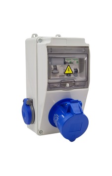 Bemis Ip44 Kombinasyon Kutusu 5/32a 1 Ön - 1/16a 1 Ön Otomatlı Bd2m2134-1020-x